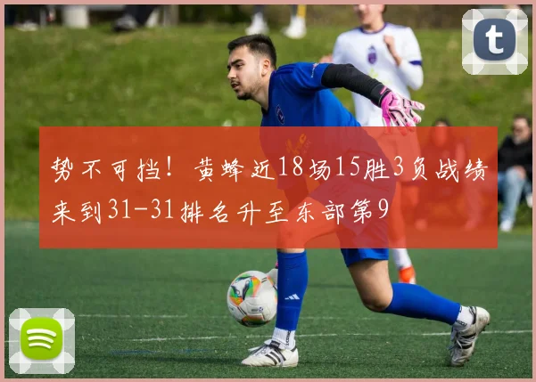 势不可挡！黄蜂近18场15胜3负战绩来到31-31排名升至东部第9